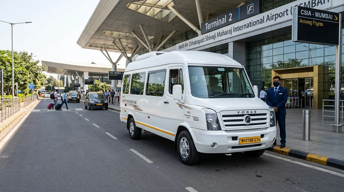 Force Urbania — Force Urbania Luxury Van (9 / 13 Seater) Bangalore Airport Cab